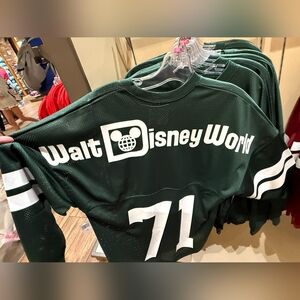 Walt Disney World Hockey - Green Spirit Mesh Hockey Jersey Unisex